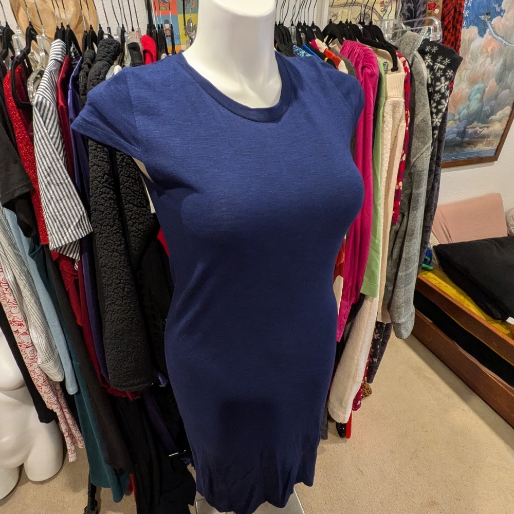 Jessica Simpson Blue Women's Long Tee Dress - S